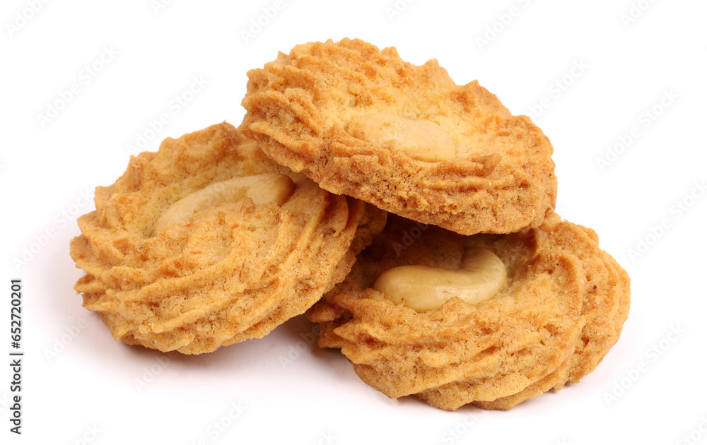 cashew cookies, kaju cookies on white background, new angles cashew cookies, kaju cookies on white background, new angles