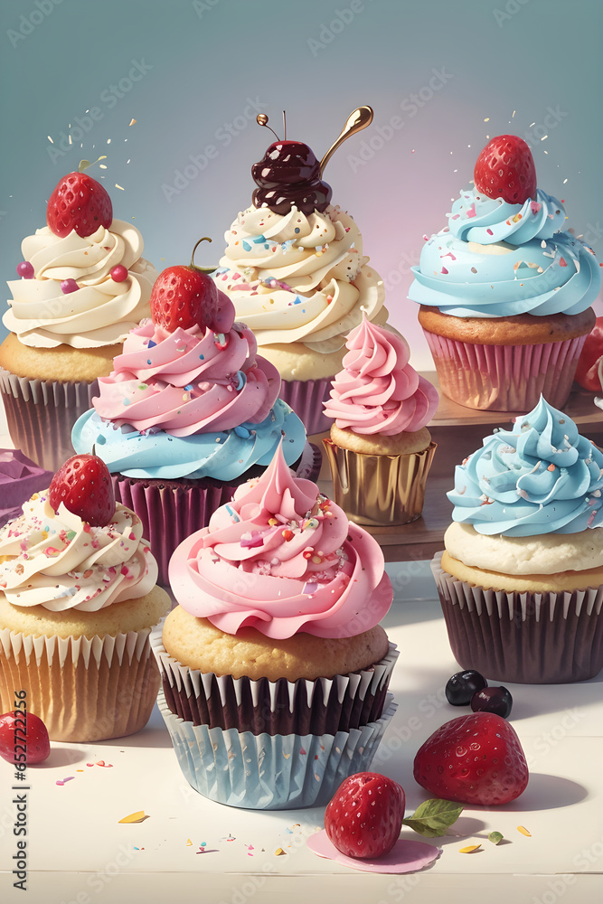 Cupcakes that look delicious