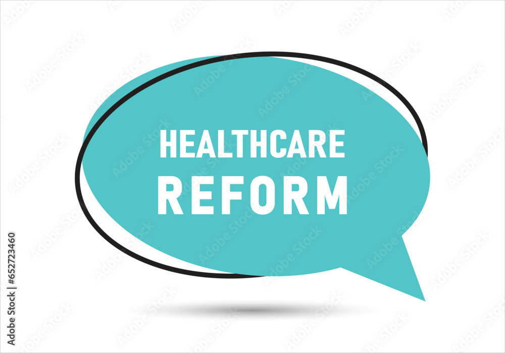 Healthcare reform speech bubble text. Hi There on bright color for Sticker, Banner and Poster. vector illustration. Healthcare reform speech bubble text. Hi There on bright color for Sticker, Banner and Poster. vector illustration.