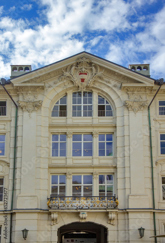 View of the buildings in Innsbruck, Austria