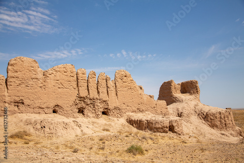 The magnificently constructed ancient walls are now slowly being eroded by nature photo