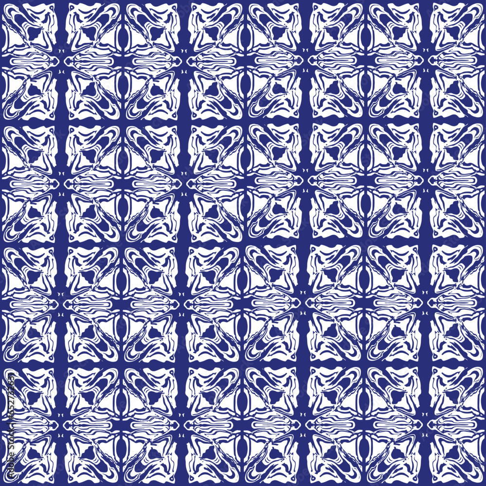 seamless pattern with blue flowers seamless pattern with blue flowers