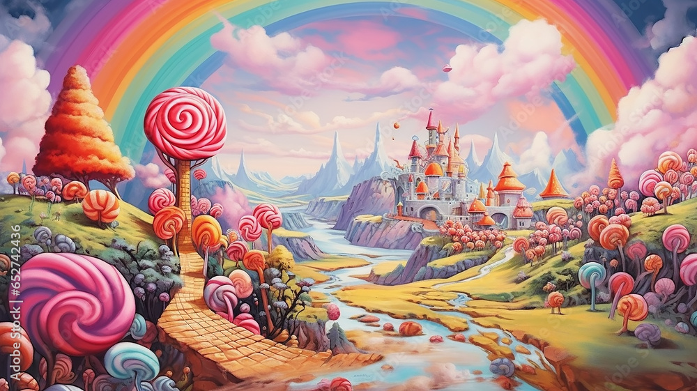 caramel kingdom background. caramel kingdom background.