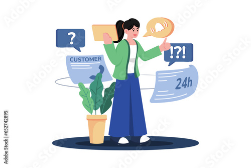 Service staff to support customers effectively.