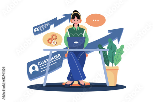 Customer support respond to customer feedback