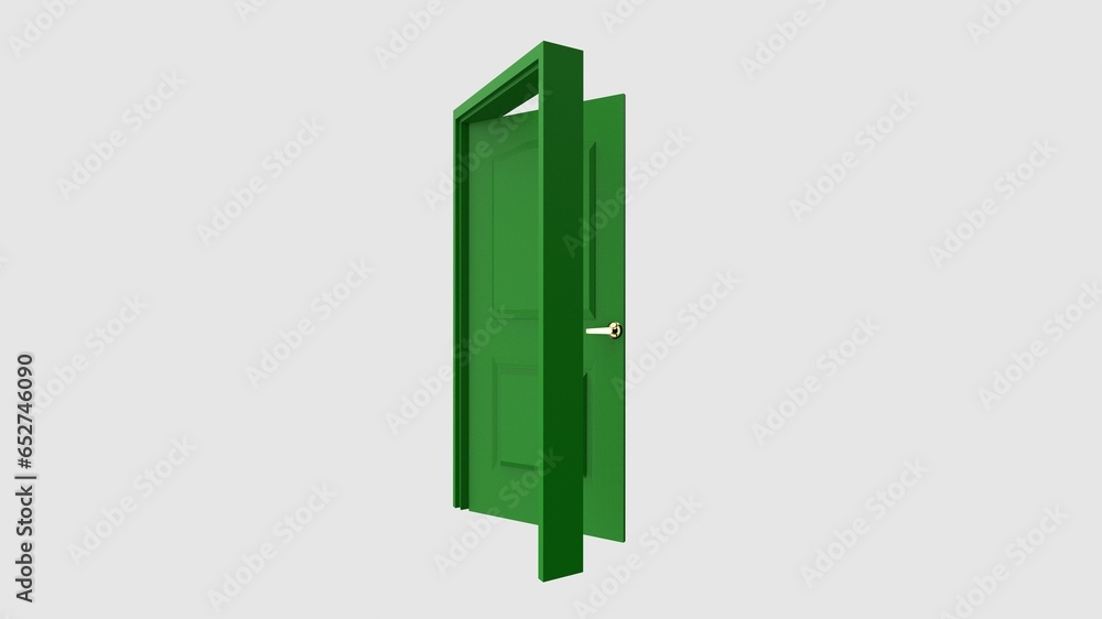 isolated door illustration 3d rendering isolated door illustration 3d rendering