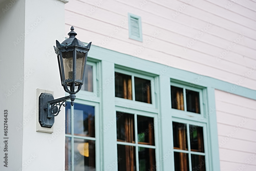 old street lamp Kitami City Hokkaido