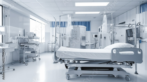 Emergency room in hospital.