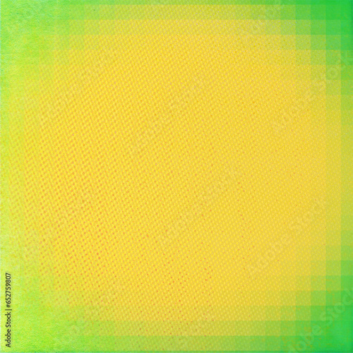 Plain yellow square background with copy space for text or image, usable for social media, story, banner, poster, Ads, events, party, and various design works