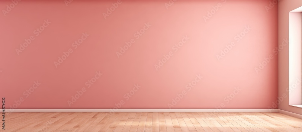 illustration of an empty room with wall background illustration of an empty room with wall background