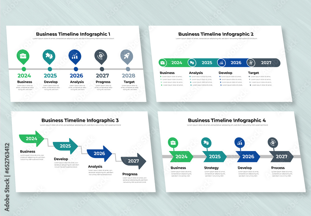 business-timeline-infographic-design-template-stock-template-adobe-stock