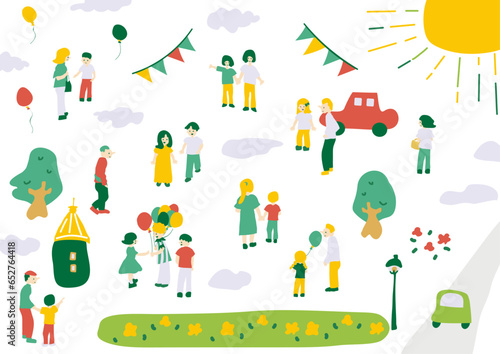 人々のイラスト