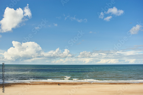 Wide beach at danish west coast. High quality photo © Florian Kunde