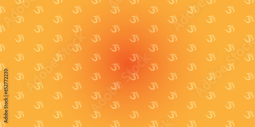 Hindu Spiritual Om Background For Diwali