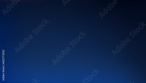 Dark Blue Gradient Background with Smooth Color Transition. Navy Blue Gradient Backdrop.