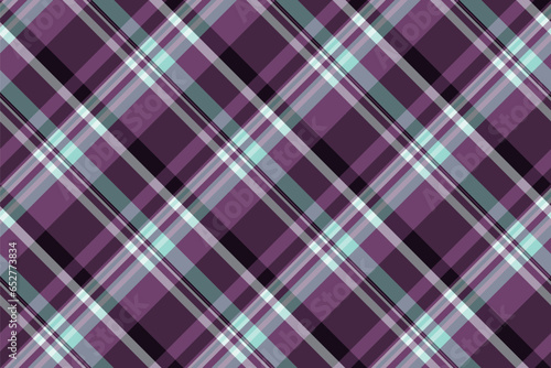 Pattern fabric background of plaid tartan vector with a seamless texture textile check.