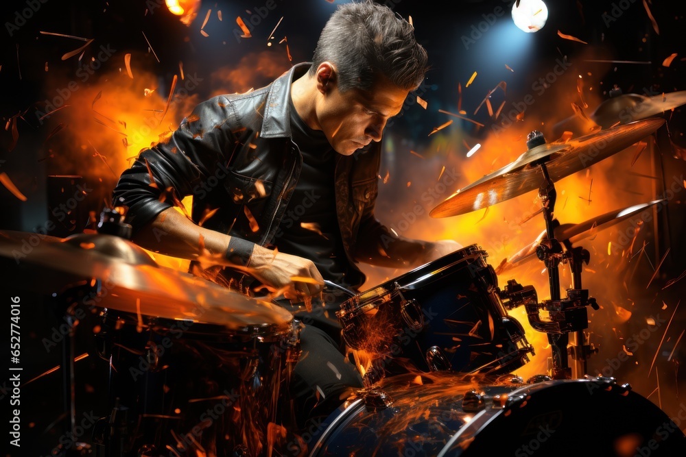 drummer playing drums drummer playing drums