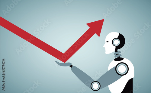 AI help economic growth, improve and grow business.