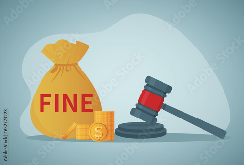 Punishment for crimes and violations. Economic penalties. Violation of traffic regulations