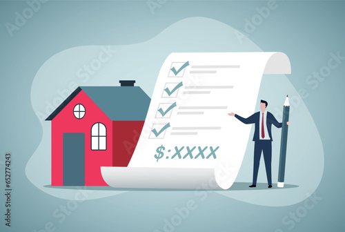 Selling or renting a house, home insurance.