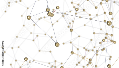 Fototapeta Naklejka Na Ścianę i Meble -  Big data and artificial intelligence concept. Machine learning and cyber mind domination