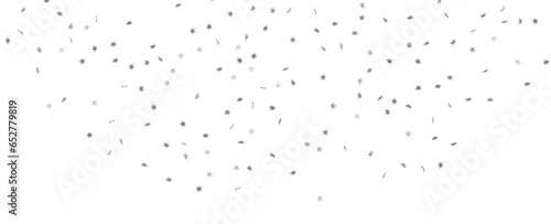 sparkles silver stars on wh...