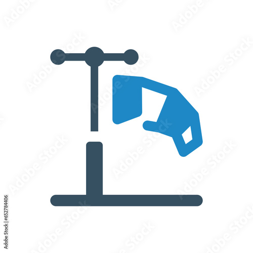 windsock icon vector illustration photo