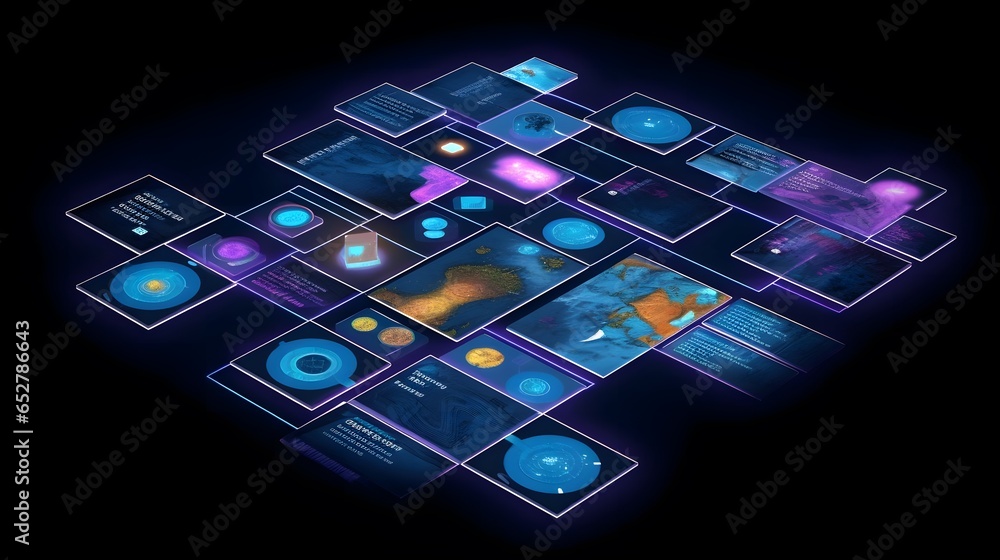 Business model canvas illustration Stock Illustration | Adobe Stock