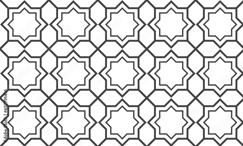 abstract seamless pattern in arabian style. floral arabesque decorative lattice. Islamic vector in white background. Geometric ornaments based on traditional arabic art. Turkish, Moroccan design abstract seamless pattern in arabian style. floral arabesque decorative lattice. Islamic vector in white background. Geometric ornaments based on traditional arabic art. Turkish, Moroccan design