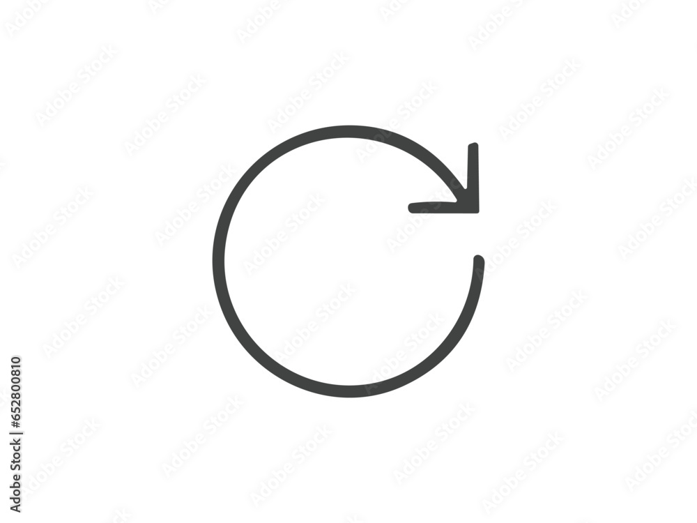 arrow icon on white background vector symbol arrow icon on white background vector symbol