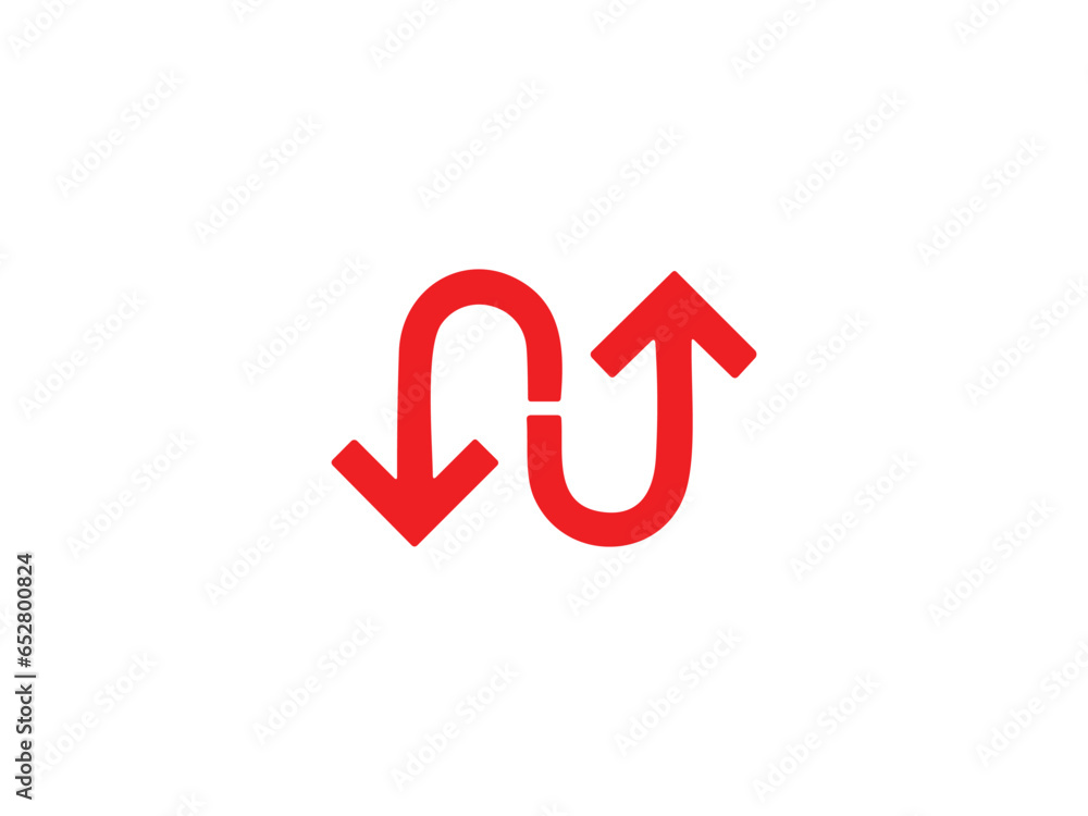 arrow icon on white background vector symbol arrow icon on white background vector symbol