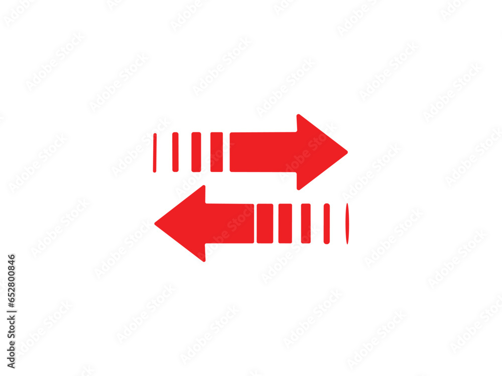 arrow icon on white background vector symbol arrow icon on white background vector symbol