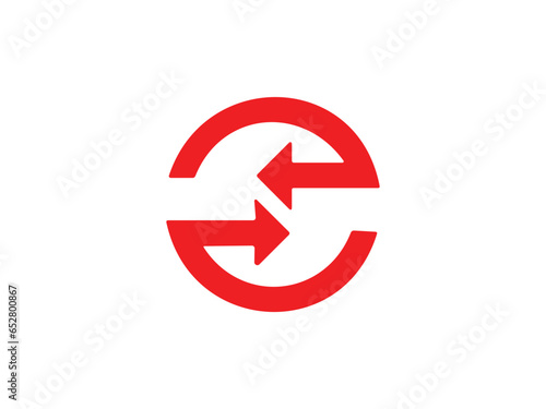 arrow icon on white background vector symbol © Сергей Маслов