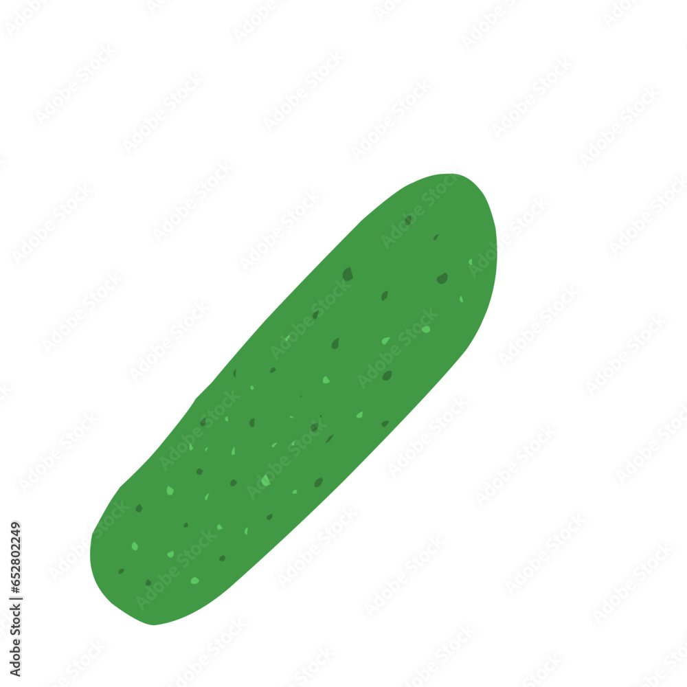 Cucumber Vector Illustration 
