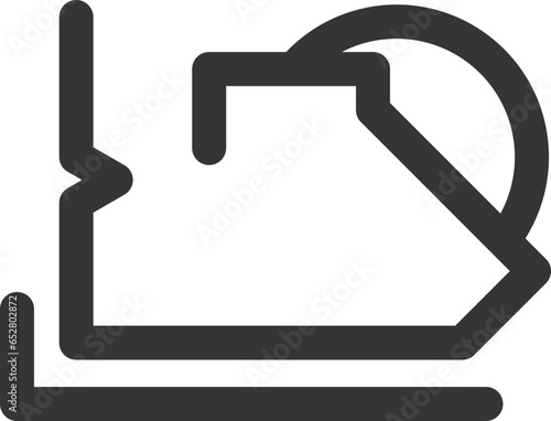 frame with clipping path
