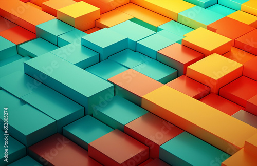 Shape cube background modern abstract pattern design