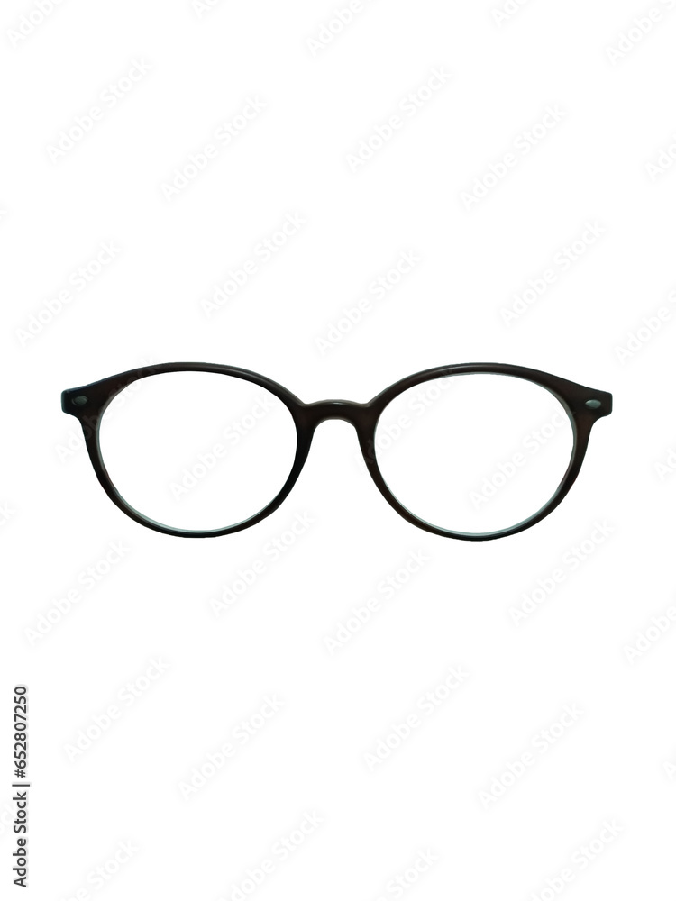 glasses isolated on white glasses isolated on white