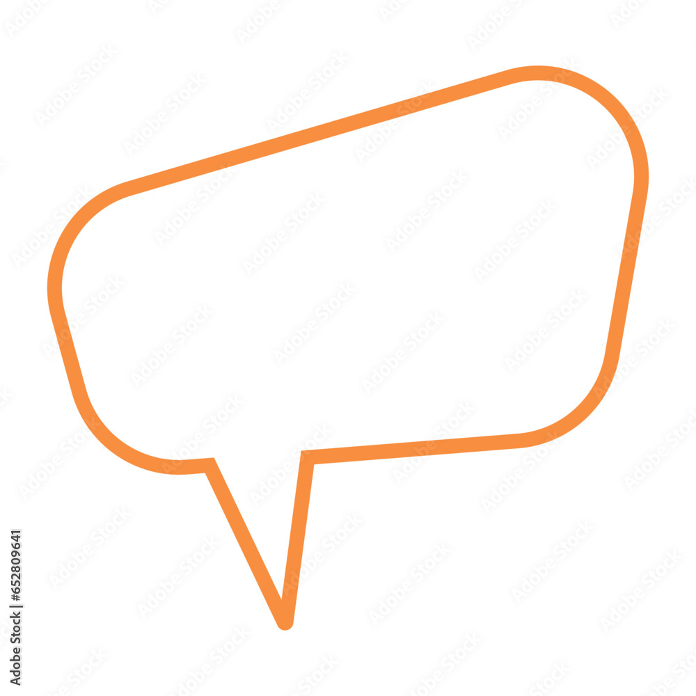Naklejka premium Speech Bubble Element