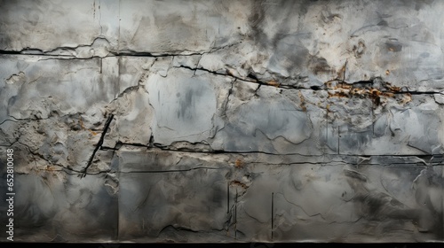 A close-up of a weathered stone wall reveals an abstract artistry of time and nature, evoking feelings of strength and timelessness