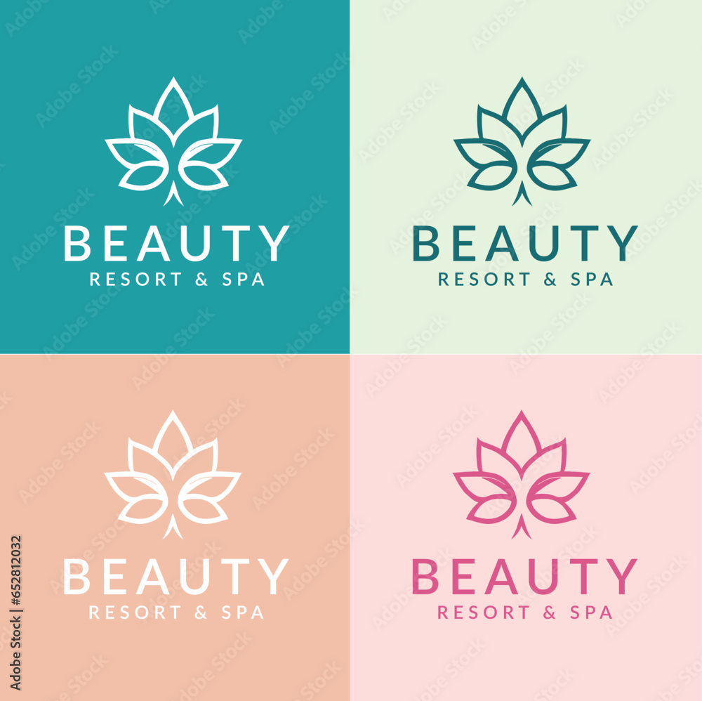 Body massage center logo vector design