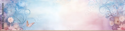 Pastel blue pink background for web design