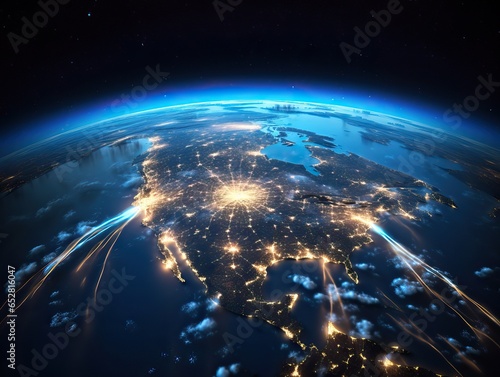 Earth seen from the Space. Highlights.