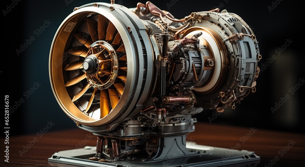 Aircraft turbine, aircraft engine, engine parts