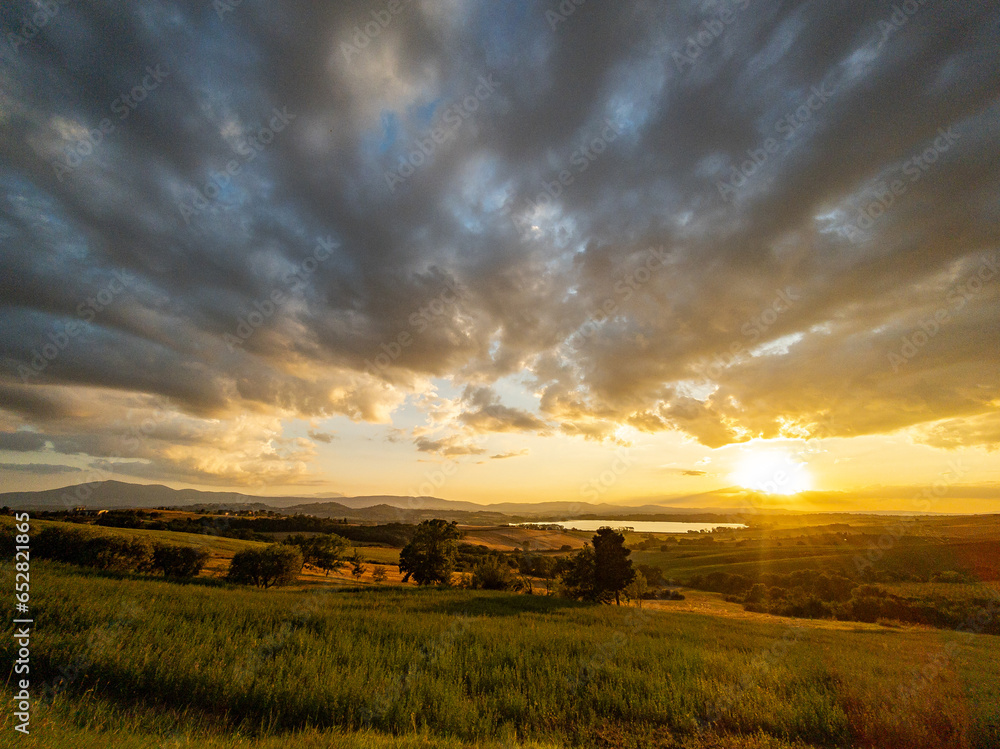 Tramonto in Umbria
