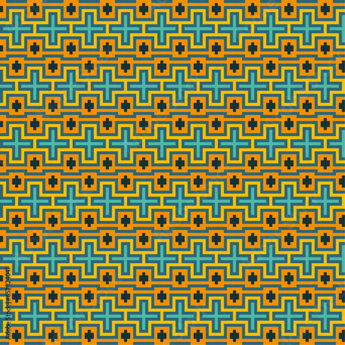 seamless pattern with squares