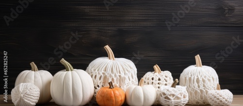 Crafting experience with handmade pumpkins for fall and winter festivities including a Halloween greeting card