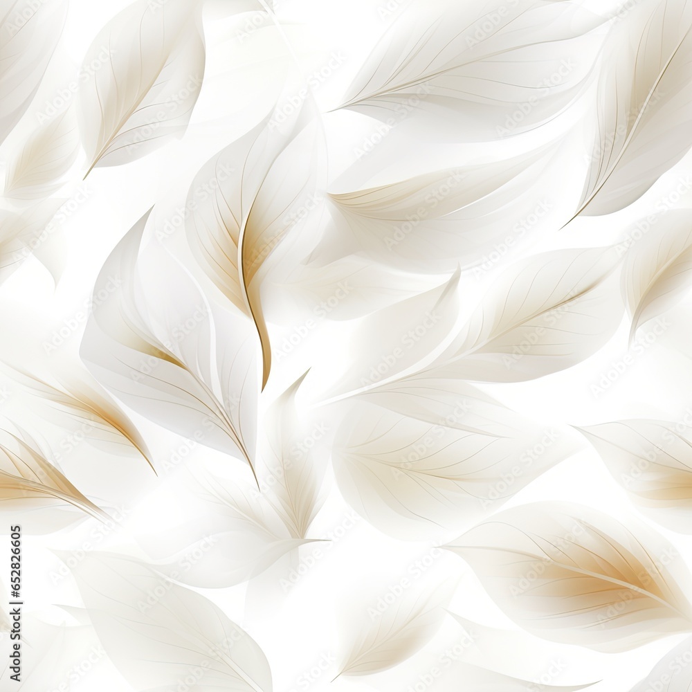 White fallen autumn fall leaves made of porcelain tile White fallen autumn fall leaves made of porcelain tile