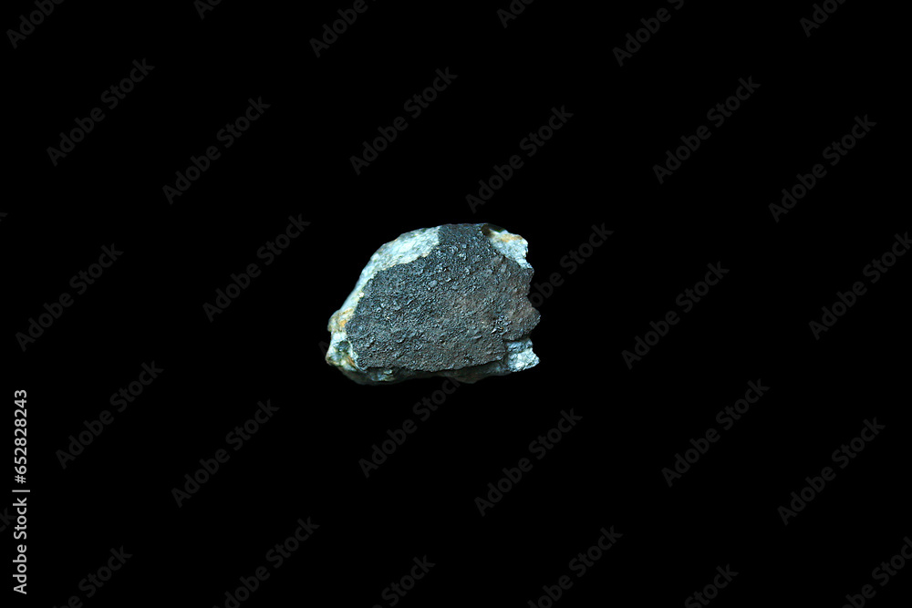 Fototapeta premium Meteorite Buzzard Coulee, a Chondrite from Saskatchewan, Canada 