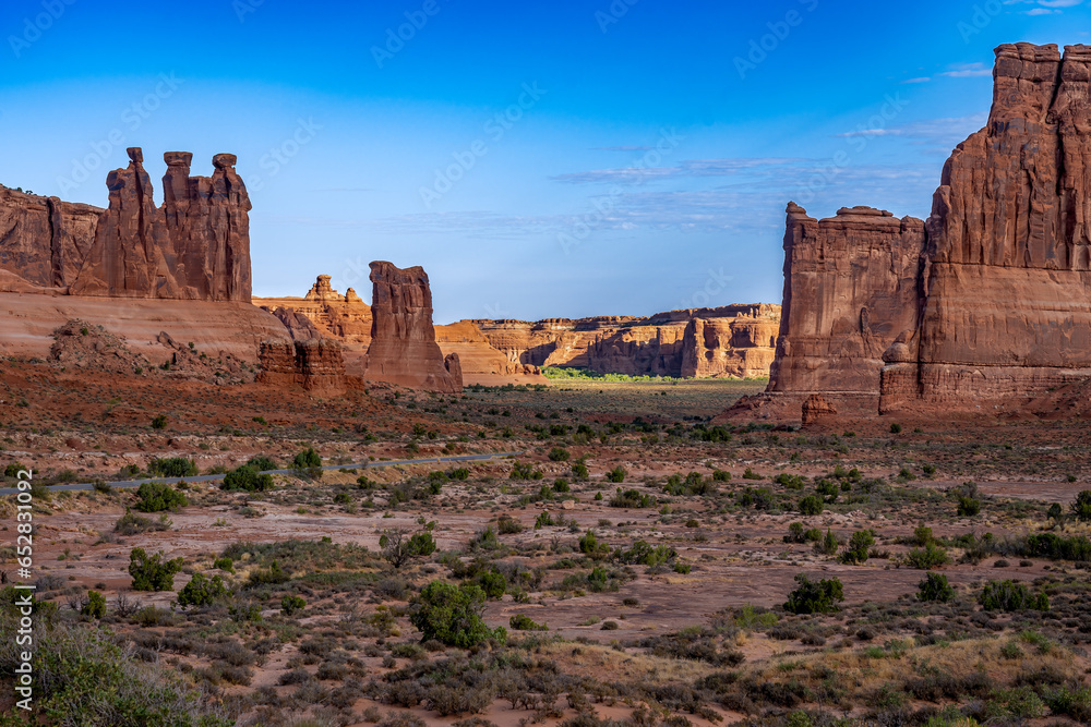 Courthouse Towers, Arches National Park Courthouse Towers, Arches National Park