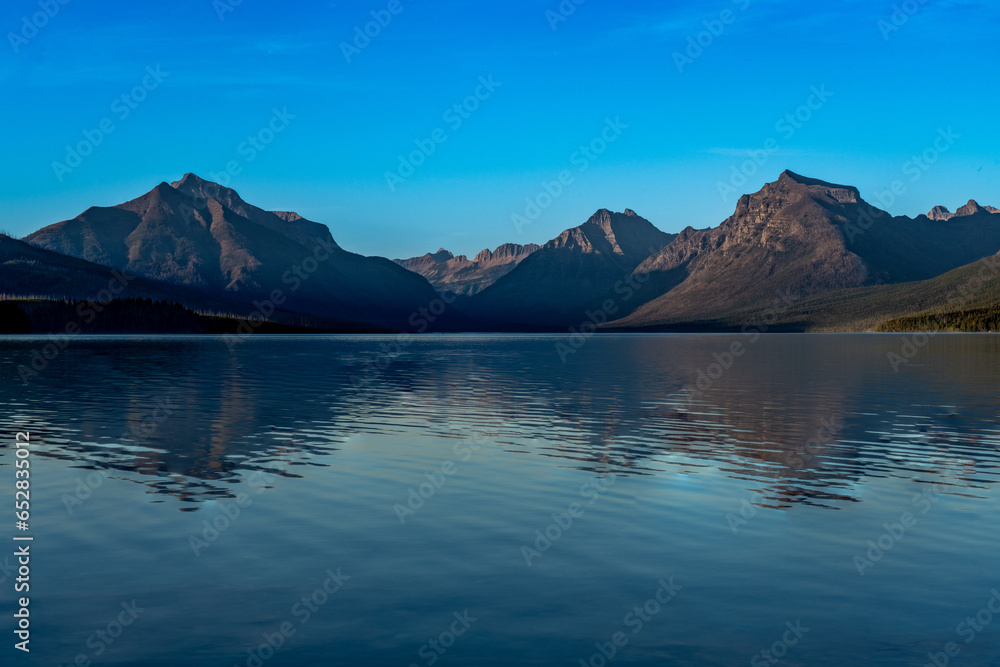 Sunset on Lake McDonald